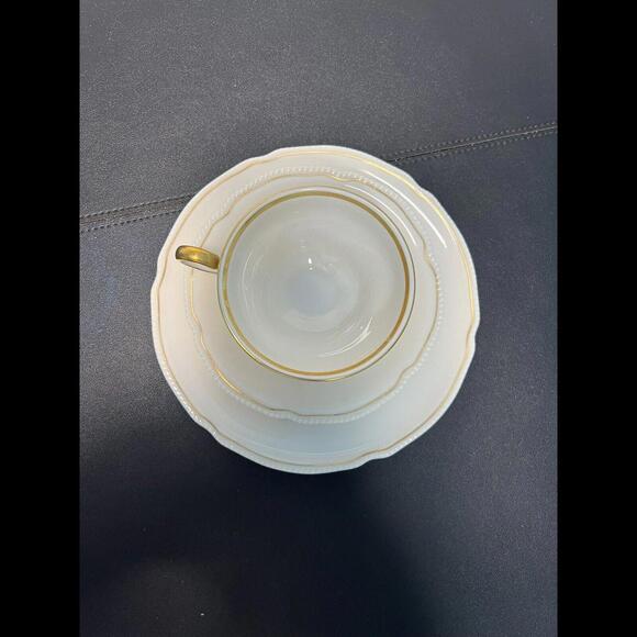 Castleton China Vintage 1950s Dolly Madison Cup Saucer Bread/Dessert Plate - Picture 2 of 10